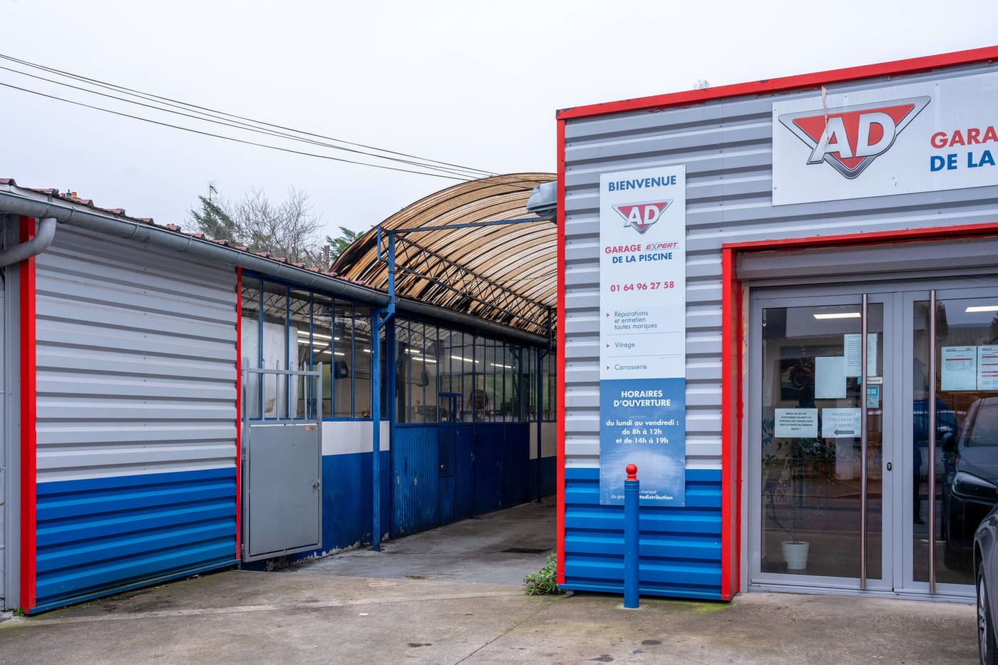 Équipements de l'atelier